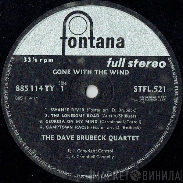 The Dave Brubeck Quartet - Gone With The Wind