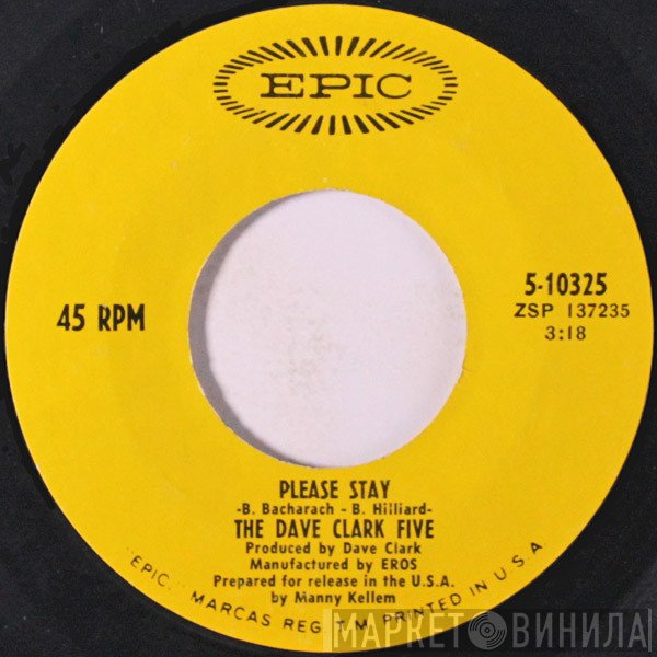 The Dave Clark Five  - Please Stay / Forget