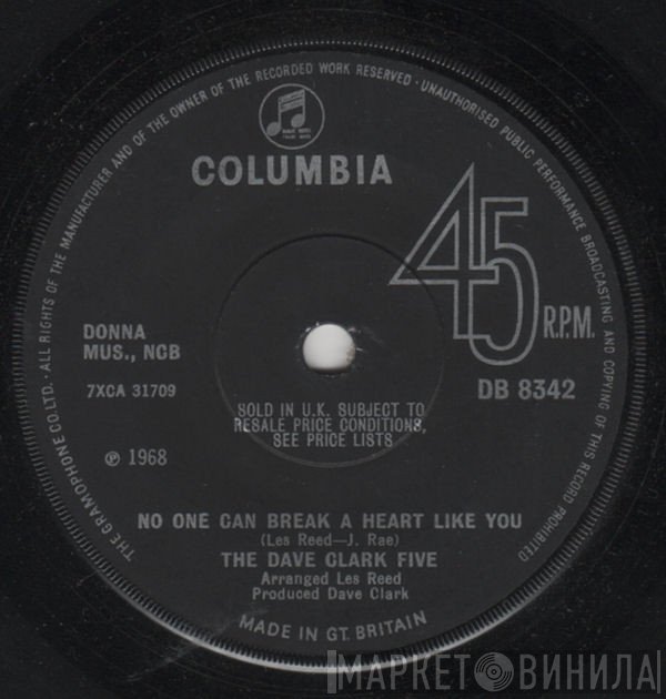 The Dave Clark Five - No One Can Break A Heart Like You