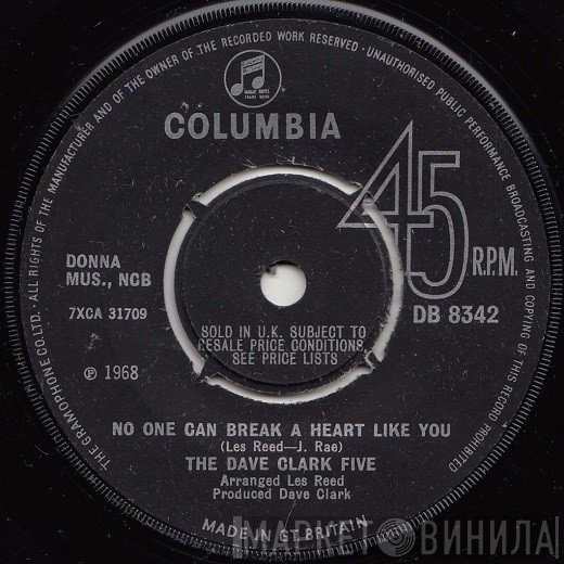 The Dave Clark Five - No One Can Break A Heart Like You