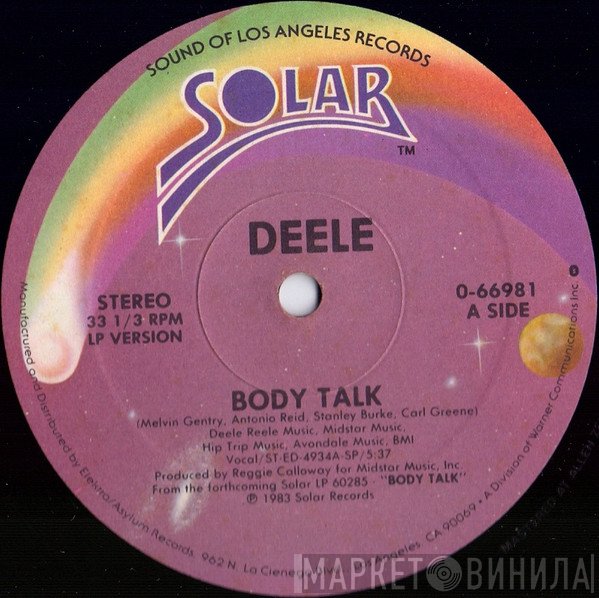 The Deele  - Body Talk