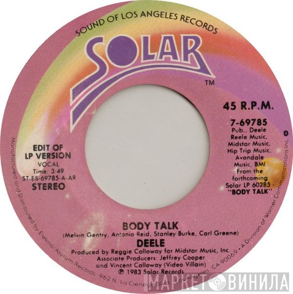 The Deele  - Body Talk