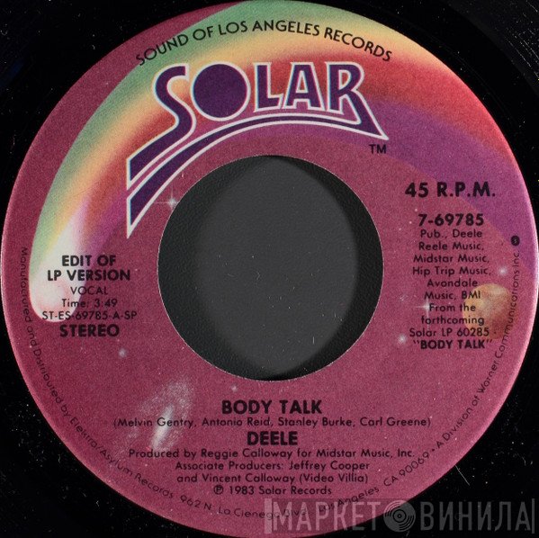 The Deele - Body Talk