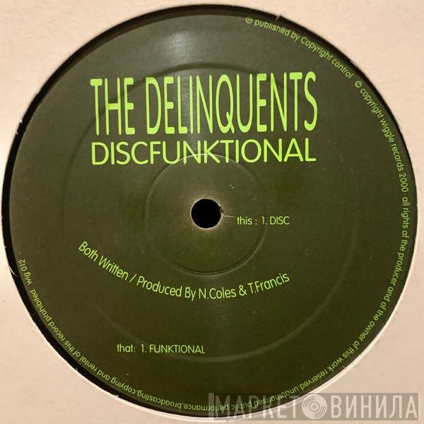 The Delinquents - Discfunktional