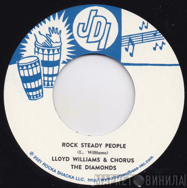 The Diamonds , The Gaylettes, Lloyd Williams , Los Caballeros Orchestra - Rock Steady People / Make Yourself Comfortable