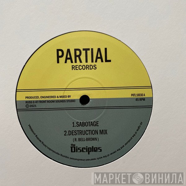 The Disciples  - Sabotage / Steppers Nah Sleep