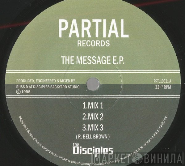 The Disciples  - The Message E.P.