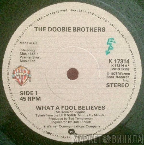 The Doobie Brothers - What A Fool Believes