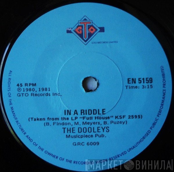 The Dooleys  - In A Riddle