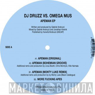 The Druzz, Omega Mus - Apeman EP