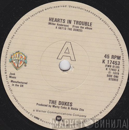 The Dukes  - Hearts In Trouble