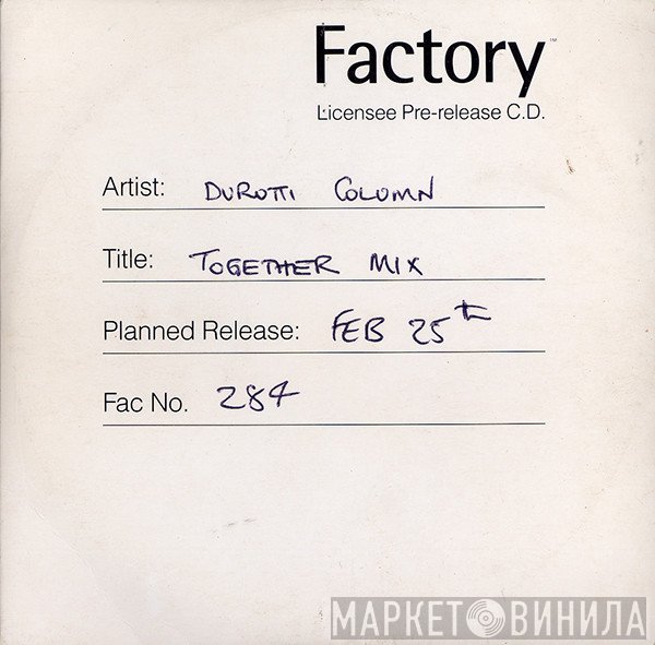 The Durutti Column  - Together Mix