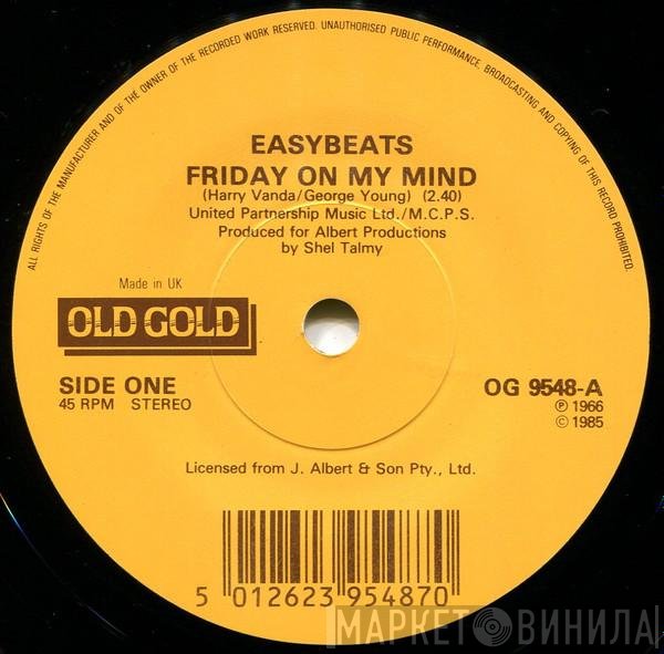 The Easybeats - Friday On My Mind / Hello How Are You