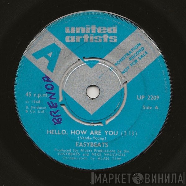 The Easybeats - Hello, How Are You
