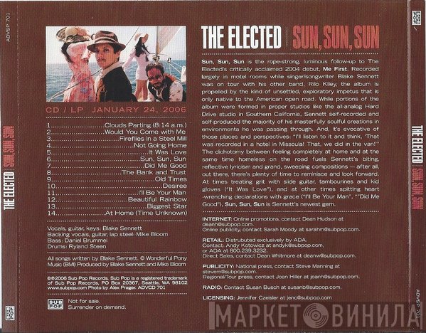 The Elected - Sun, Sun, Sun