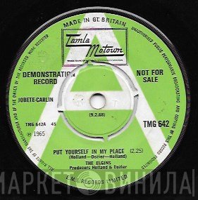 The Elgins - Put Yourself In My Place / Darling Baby