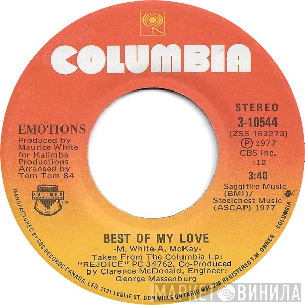 The Emotions - Best Of My Love