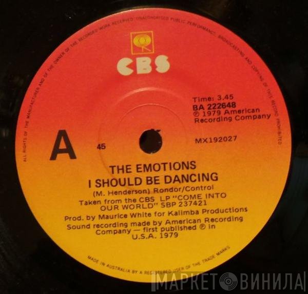 The Emotions  - I Should Be Dancing