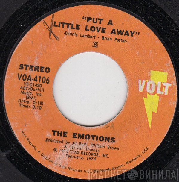 The Emotions - Put A Little Love Away