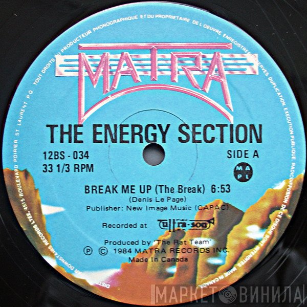 The Energy Section  - Break Me Up (The Break)