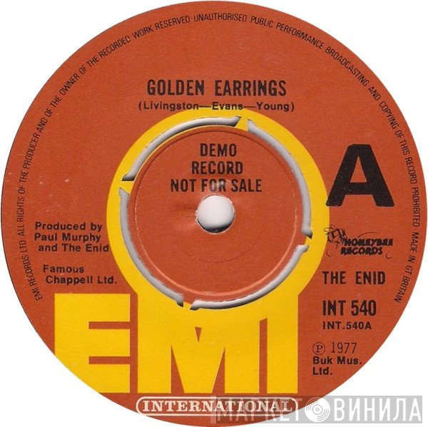 The Enid - Golden Earrings