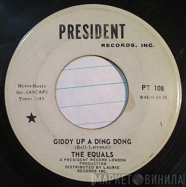 The Equals - Giddy Up A Ding Dong / I Get So Excited