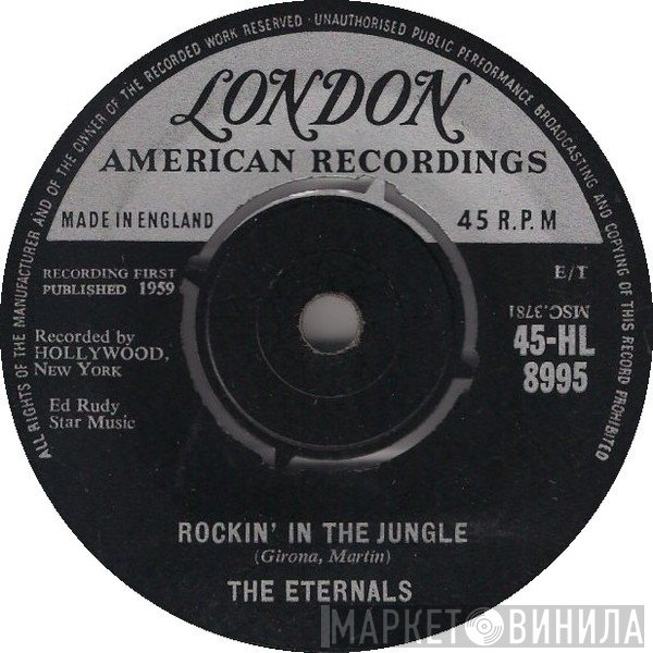The Eternals  - Rockin In The Jungle / Rock 'N' Roll Cha-Cha