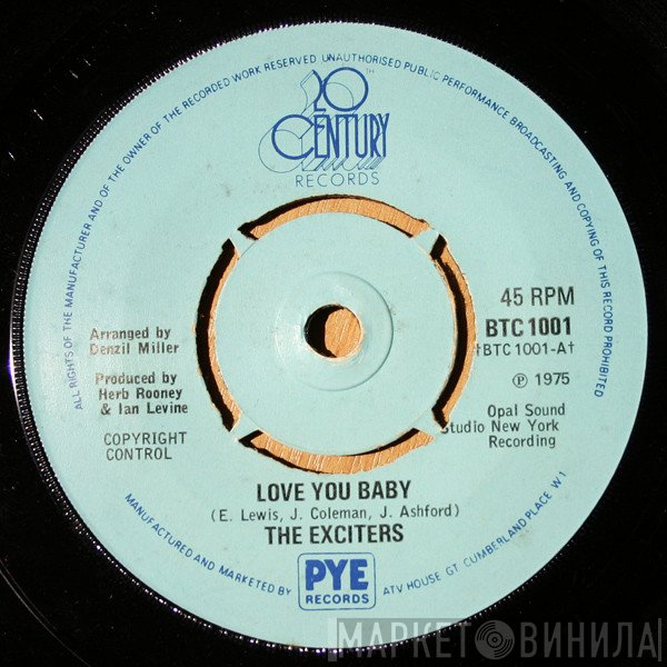 The Exciters - Love You Baby