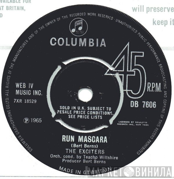 The Exciters  - Run Mascara