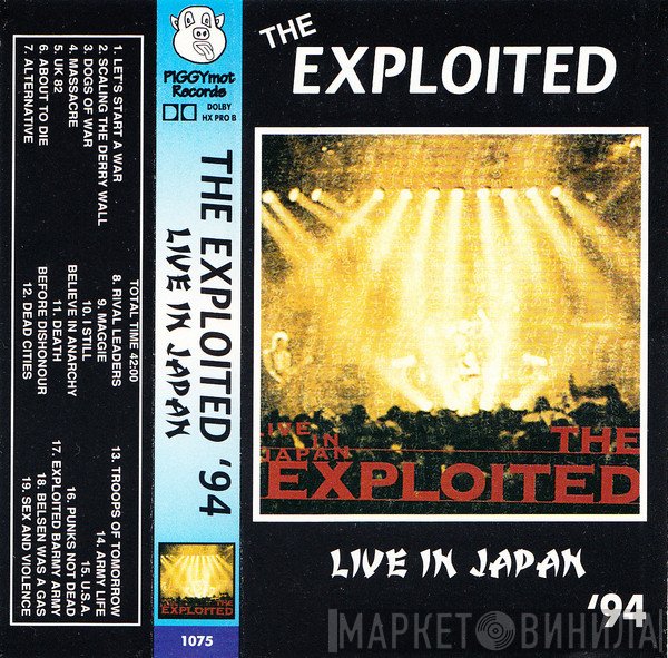 The Exploited  - Live In Japan