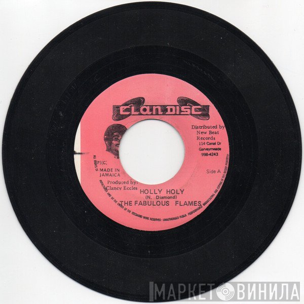 The Fabulous Flames, Clancy Eccles Allstars - Holly Holy / Tidal Wave (Version)