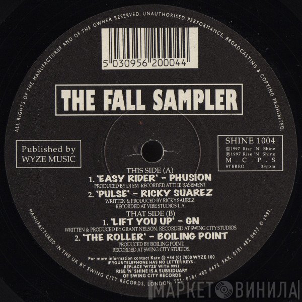  - The Fall Sampler