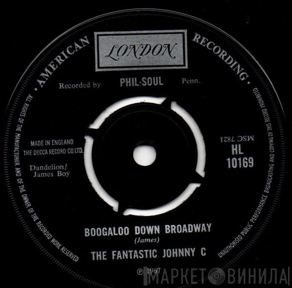 The Fantastic Johnny C - Boogaloo Down Broadway