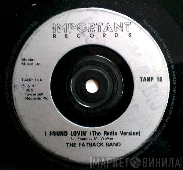 The Fatback Band - I Found Lovin' / Is This The Future?