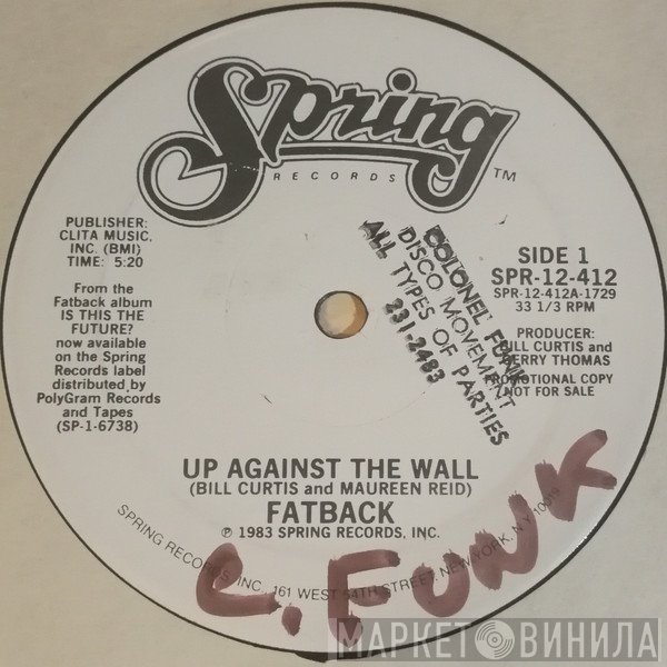 The Fatback Band - Up Against The Wall