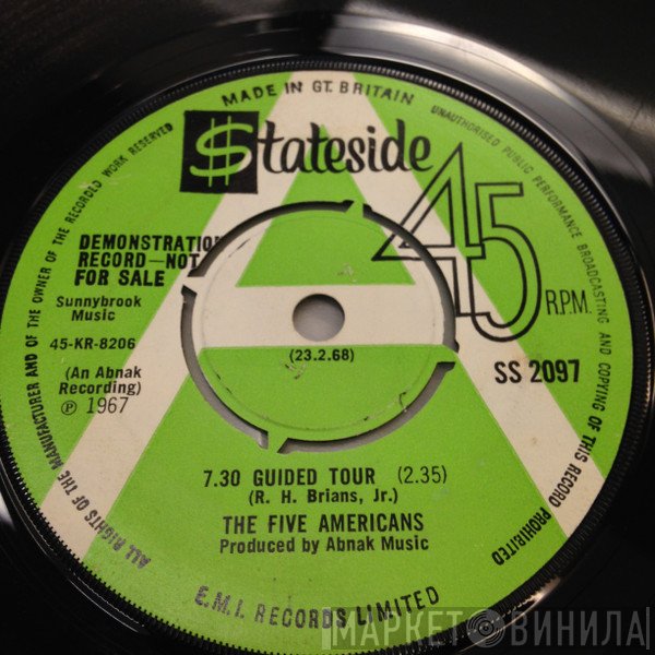 The Five Americans - 7:30 Guided Tour