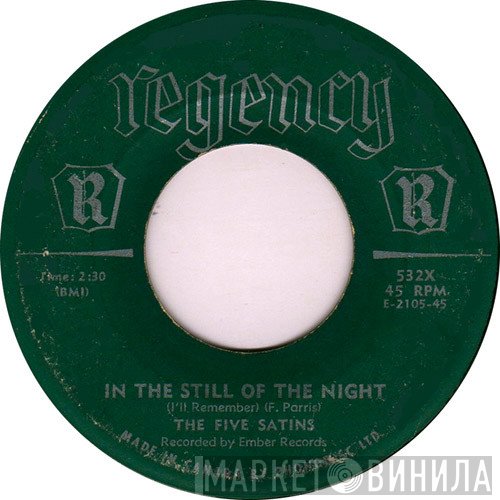 The Five Satins - In The Still Of The Night (I'll Remember)