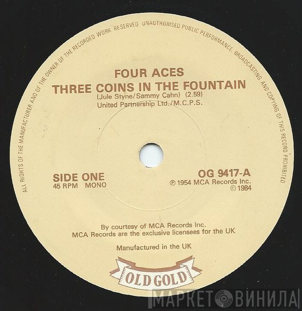 The Four Aces - Three Coins In A Fountain