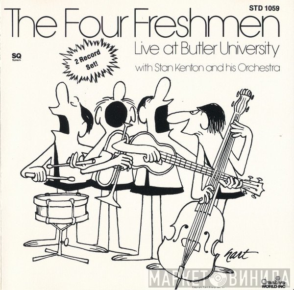 The Four Freshmen With Stan Kenton And His Orchestra  - Live At Butler University