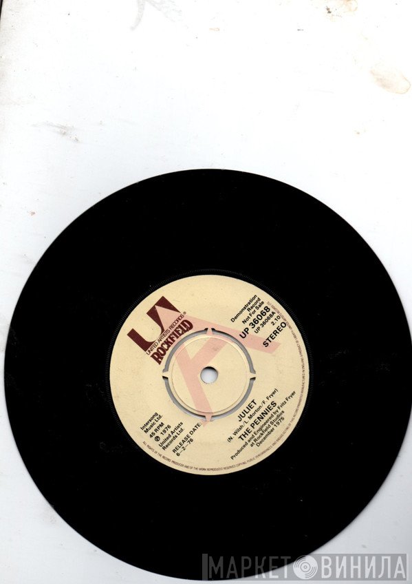 The Four Pennies, Fritz Fryer, Lionel Morton - Juliet / Stuck On The Ground
