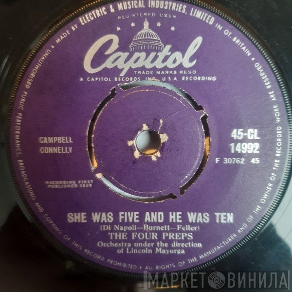 The Four Preps - She Was Five And He Was Ten / The Riddle Of Love