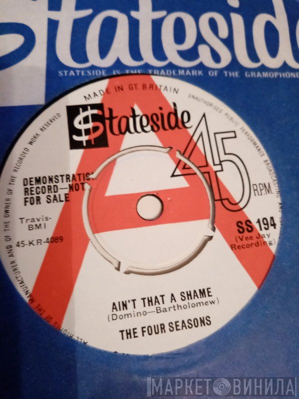 The Four Seasons - Ain't That A Shame 