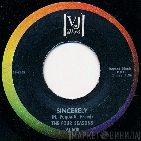 The Four Seasons  - Sincerely
