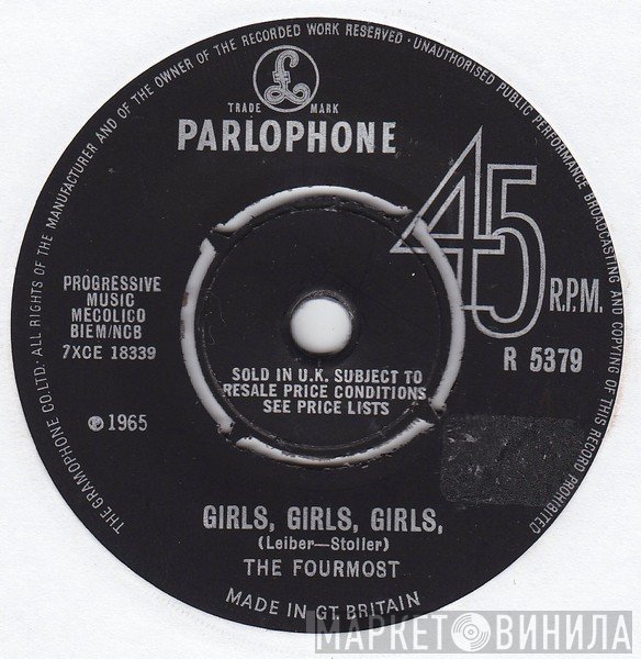 The Fourmost - Girls, Girls, Girls