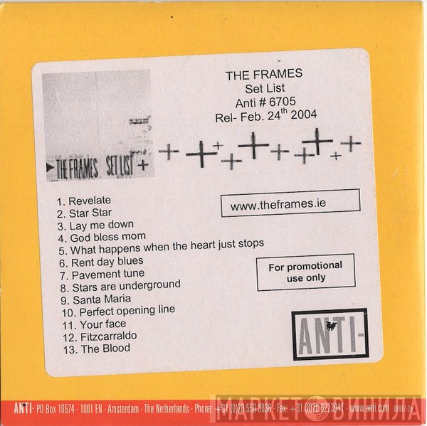 The Frames  - Set List