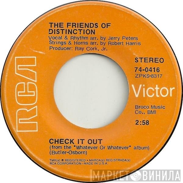 The Friends Of Distinction - I Need You / Check It Out