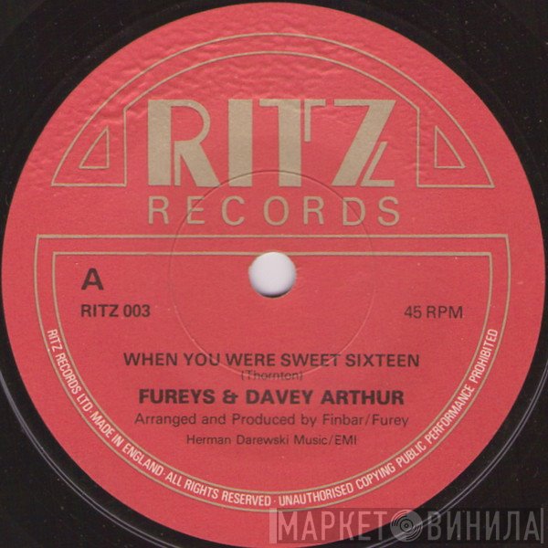 The Fureys & Davey Arthur - When You Were Sweet Sixteen