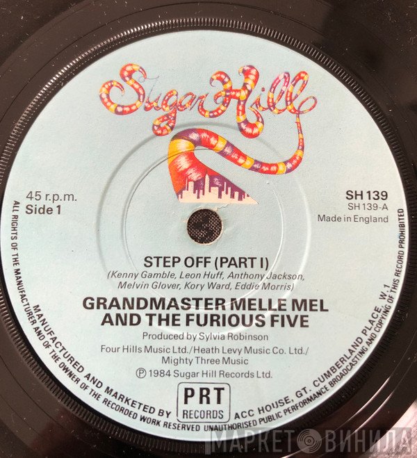 The Furious Five Featuring Cowboy, Melle Mel & Scorpio   - Step Off