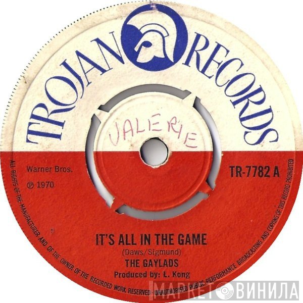 The Gaylads, Beverley's All Stars - It's All In The Game / Version II