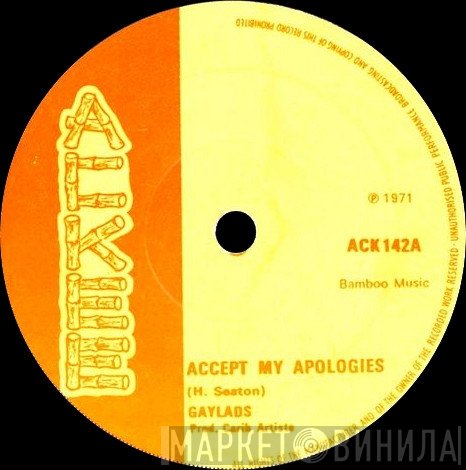 The Gaylads - Accept My Apologies